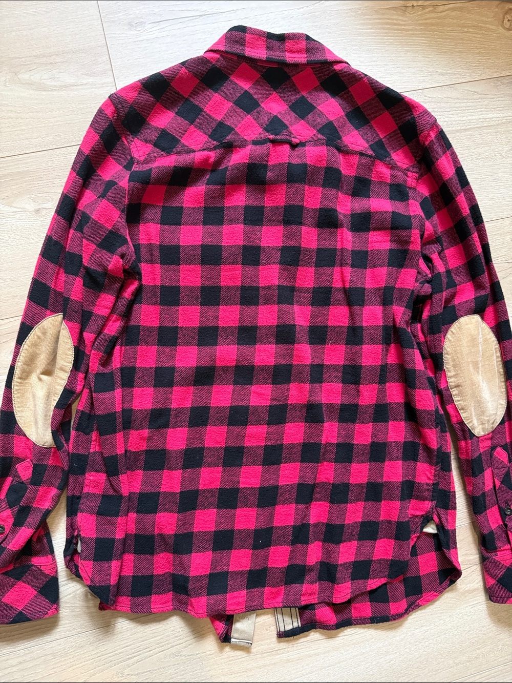 Womens Roots flannel button shirt size L - Picture 3 of 3